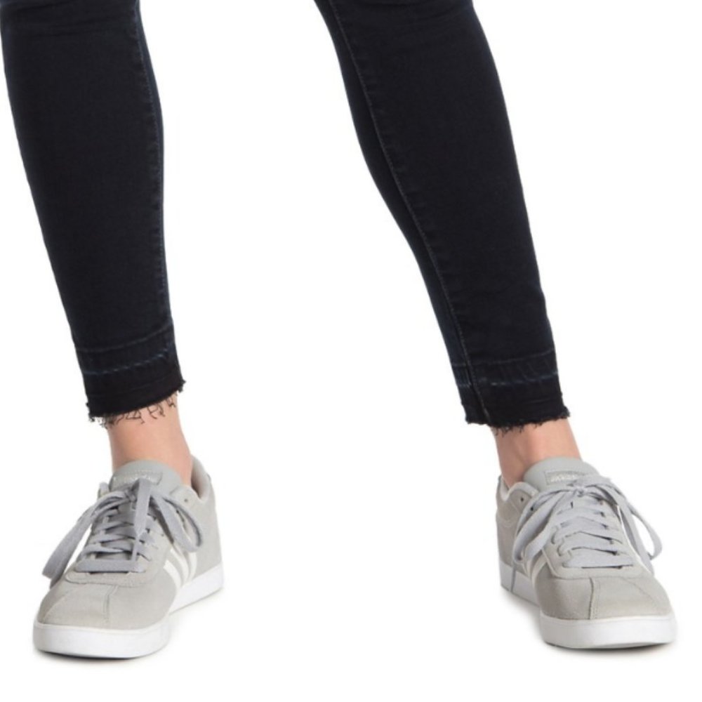 💙HP💙 Free People Ivy Seal Blue Mid-Rise Skinny Jeans 26 - Picture 4 of 16